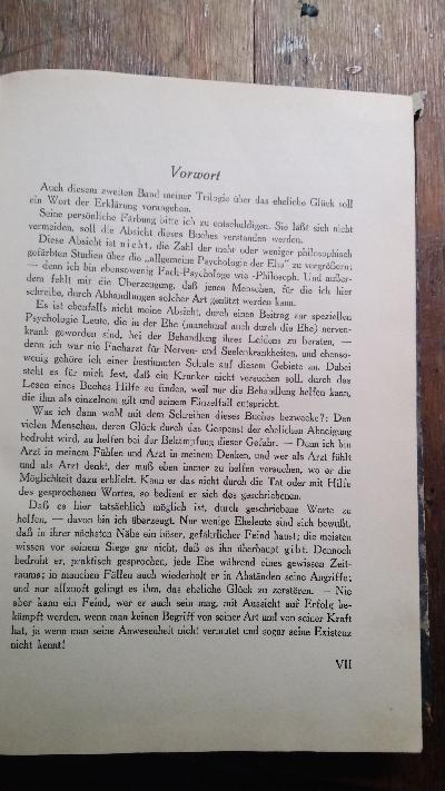Die Abneigung in der Ehe  Eine Studie über ihre Entstehung und Bekämpfung - Front Cover