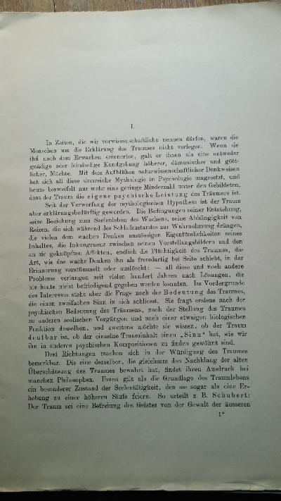 Über den Traum - Front Cover