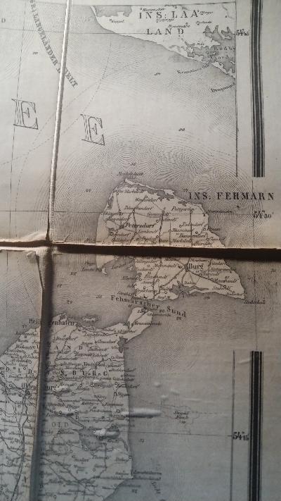 Special Karte von Schleswig - Holstein nebst den angrenzenden Ländertheilen - Front Cover