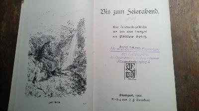 Bis zum Feierabend  Eine Handwerkergeschichte aus dem alten Stuttgart - Front Cover