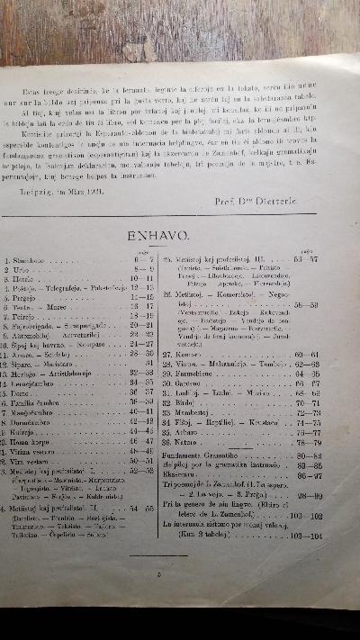Thora Goldschmidt  Bildotabuloj la instruado de Esperanto - Front Cover