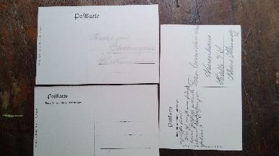 Drei alte Ansichstpostkarten von Liegnitz  Kirche St. Peter u. Paul   Hauptportal des Königl. Schlosses - Front Cover