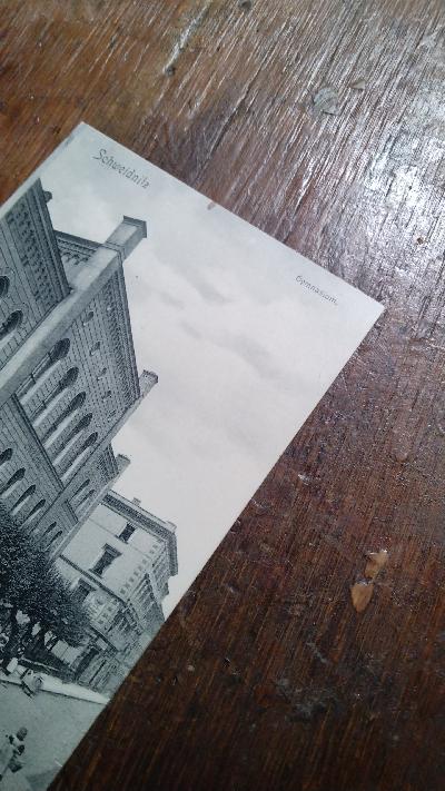Ansichtspostkarte Schweidnitz  Gymnasium - Front Cover