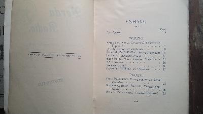 Verda Radio.  Almanako de originalaj verkoj, eldonata de la samnoma Esperantista Literatura Rondeto   Unua volumo - Front Cover