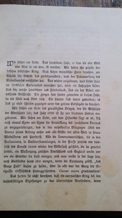 1906  Der Zusammenbruch der alten Welt - Front Cover