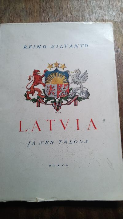 Latvia Ja Sen Talous  (finnisch:  Lettland und seine Wirtschaft) - Front Cover