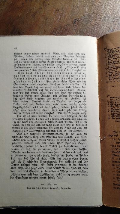 Nietzsche und wir Christen - Front Cover
