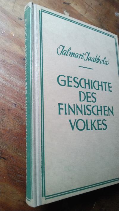 Die Geschichte des Finnischen Volkes - Front Cover