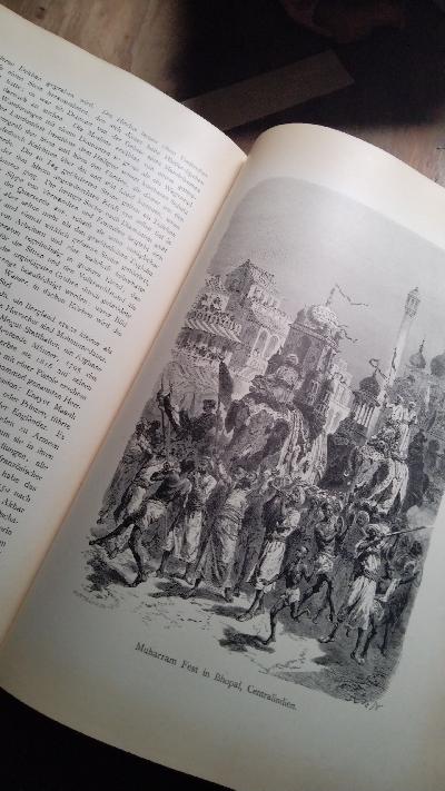 Indien in Wort und Bild.  Eine Schilderung des Indischen Kaiserreiches  Zwei Bände - Front Cover
