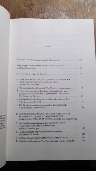 Geschichte der deutschbaltischen Geschichtschreibung - Front Cover