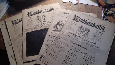 Kladderadatsch. Humoristisch-satyrisches Wochenblatt  Nr.27, 28 nur Beiblatt, 32,33,34 - Front Cover