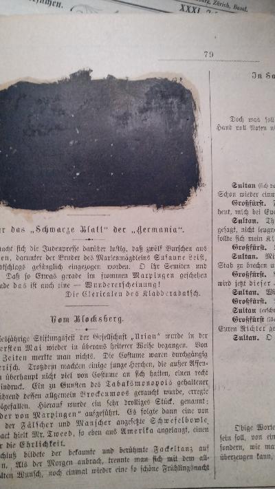 Kladderadatsch. Humoristisch-satyrisches Wochenblatt  Nr.18,20-22,25,27,29/30,31,33-40,42,43;    18,25,27-31,43 nur Beiblatt - Front Cover