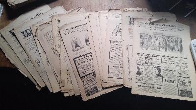 Kladderadatsch. Humoristisch-satyrisches Wochenblatt  Nr.25-31,35-37,47,48,51,52,55,57,58  teils nur Beiblätter - Front Cover