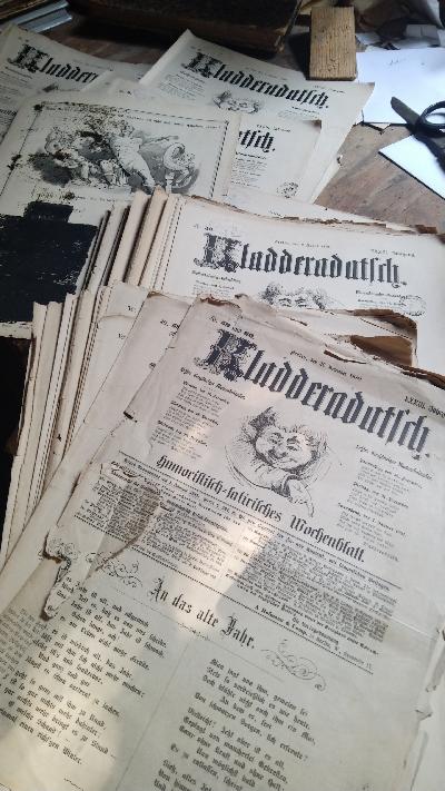 Kladderadatsch. Humoristisch-satyrisches Wochenblatt  Nr.1-60 completter Jahrgang - Front Cover