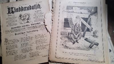 Kladderadatsch. Humoristisch-satyrisches Wochenblatt  Nr.1-60 completter Jahrgang - Front Cover