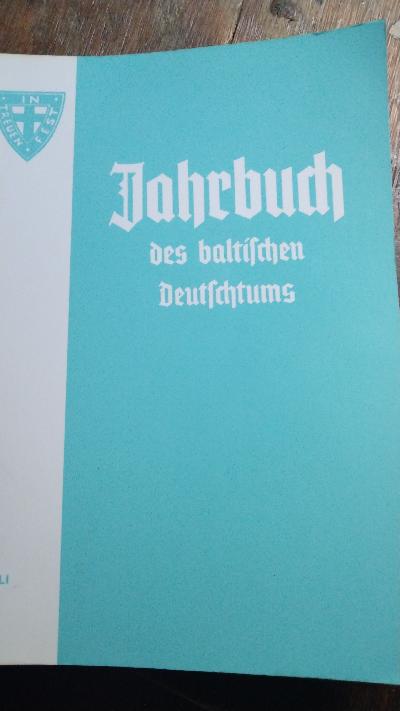Jahrbuch des baltischen Deutschtums 2004 - Front Cover