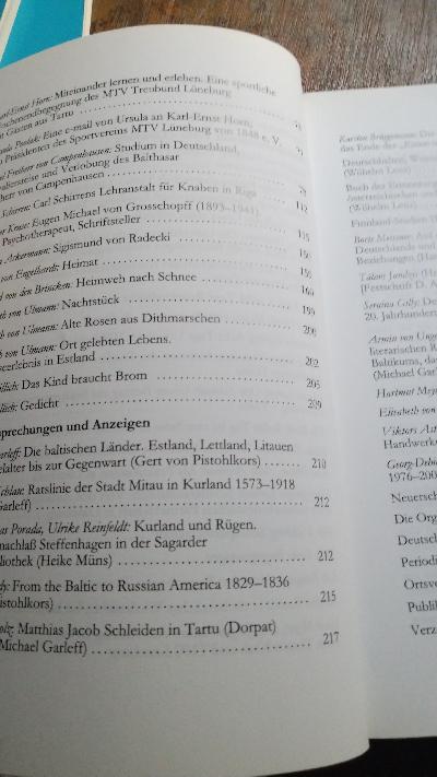 Jahrbuch des baltischen Deutschtums 2004 - Front Cover