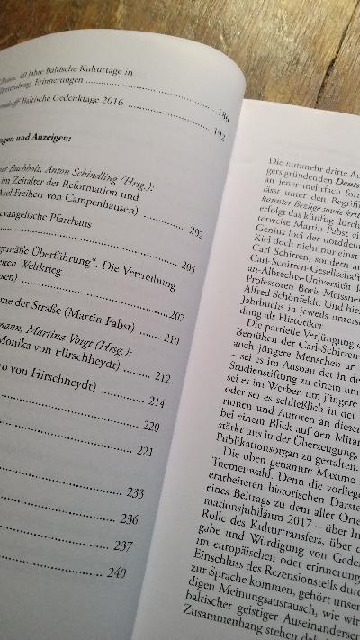 Deutsch - Baltisches Jahrbuch  2015 - Front Cover