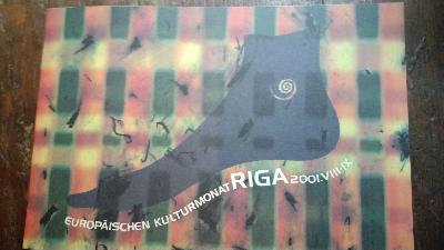 Riga - Kulturstadt Europas  August/September 2001  Programm - Front Cover