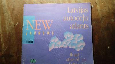 Road+Atlas+of+Latvia++Latvijas+autocelu+atlants