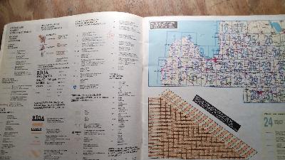 Road Atlas of Latvia  Latvijas autocelu atlants - Front Cover