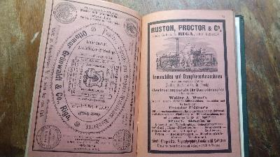 Livländischer Kalender auf das Jahr nach Christi Geburt 1886 - Front Cover