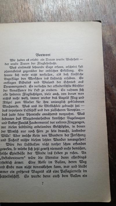 Luftabenteuer - Front Cover