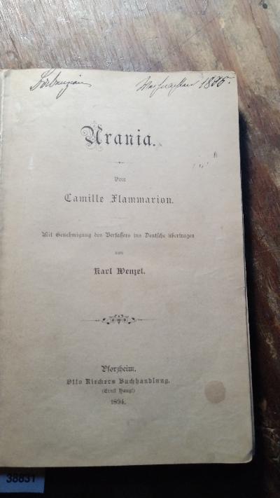 Urania - Front Cover