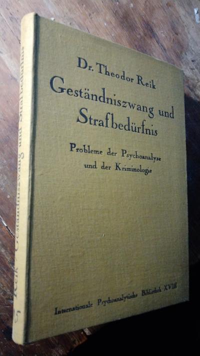 Geständniszwang und Strafbedürfnis - Front Cover