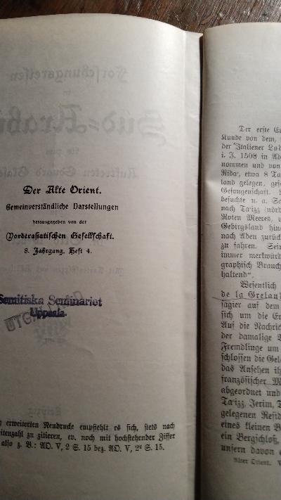 Forschungsreisen in Süd - Arabien  bis zum Auftreten Eduard Glasers  angebunden:  Eduard Glasers  Forschungsreisen in Südarabien - Front Cover