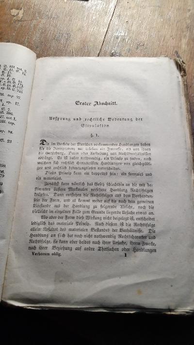 Die Stipulation und das einfache Versprechen  Eine civilistische Abhandlung - Front Cover