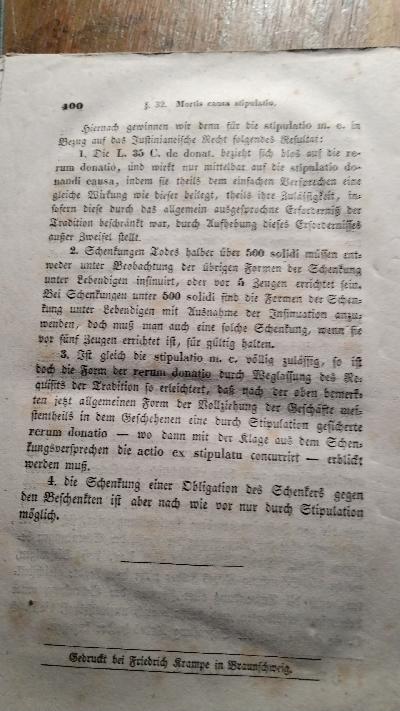Die Stipulation und das einfache Versprechen  Eine civilistische Abhandlung - Front Cover