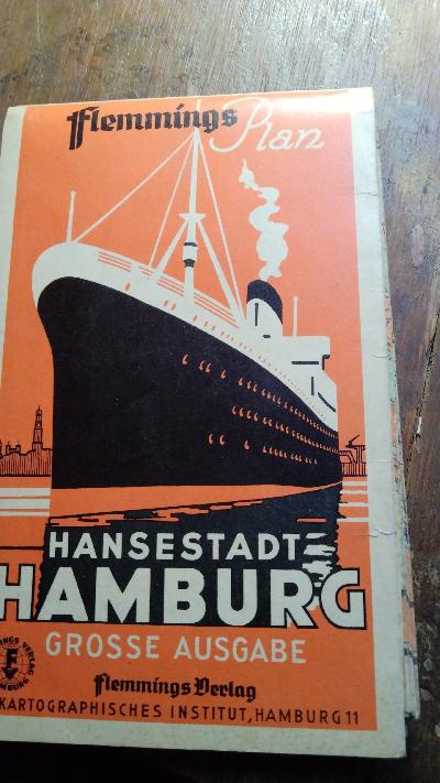 Plan der Hansestadt Hamburg  Grosse Ausgabe  neu bearbeitet - Front Cover