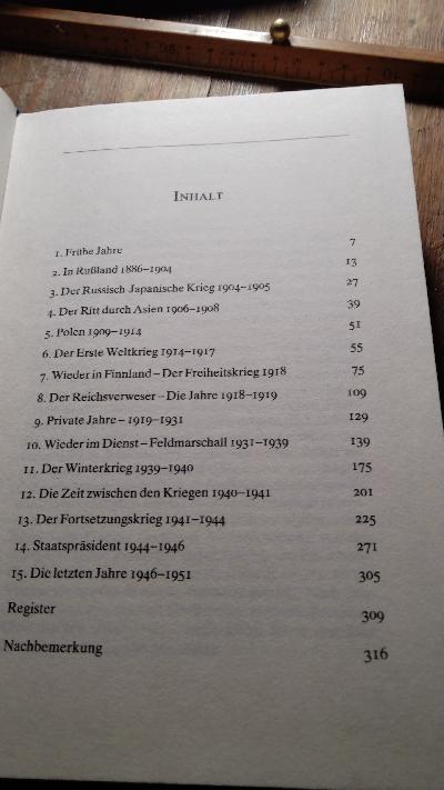 Mannerheim  1867 - 1951 - Front Cover