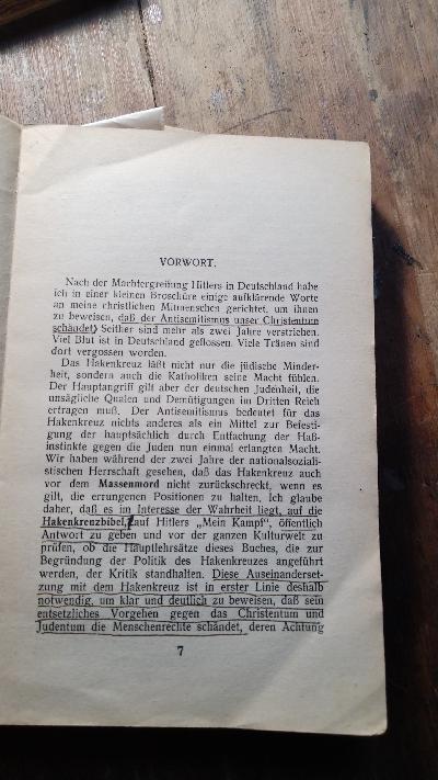 Sein Kampf  Antwort an Hitler - Front Cover