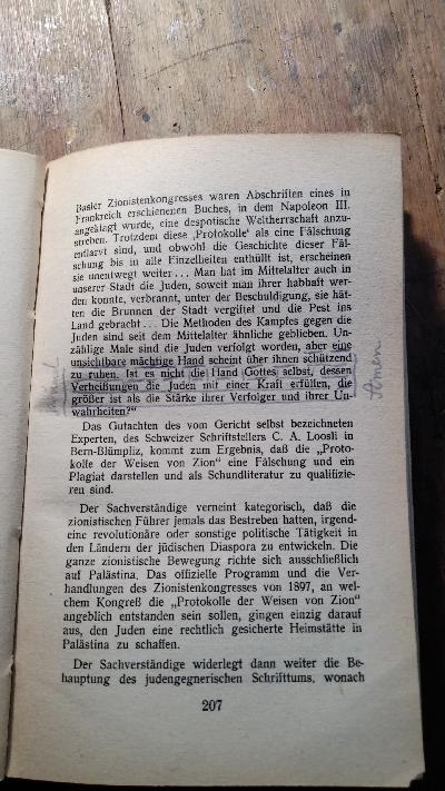 Sein Kampf  Antwort an Hitler - Front Cover