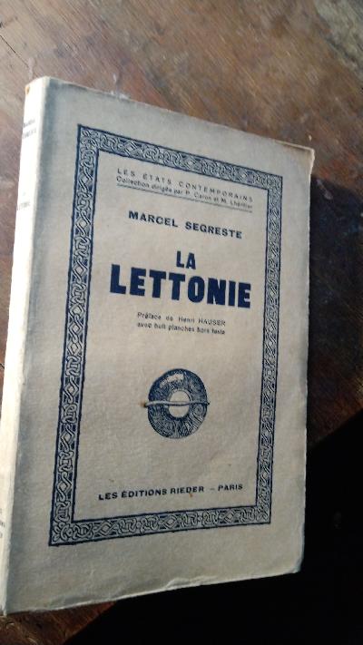 La Lettonie - Front Cover