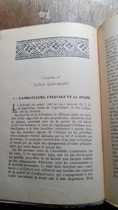 La Lettonie - Front Cover