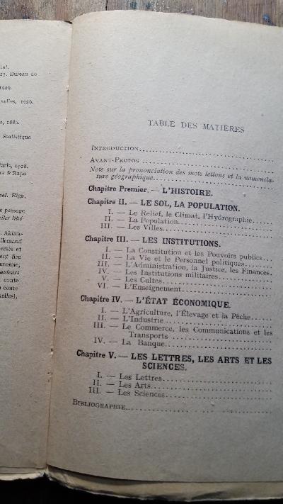 La Lettonie - Front Cover